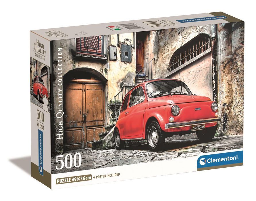 Puzzle 500 Compact Cinquecento 35537 Clementoni Nowa Nieużywana