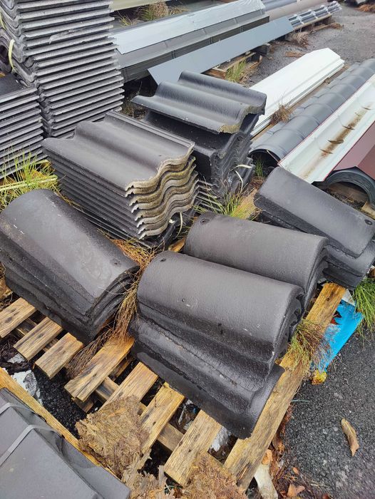 Dachówki ceramiczne i cementowe końcówki WYPRZEDAŻ