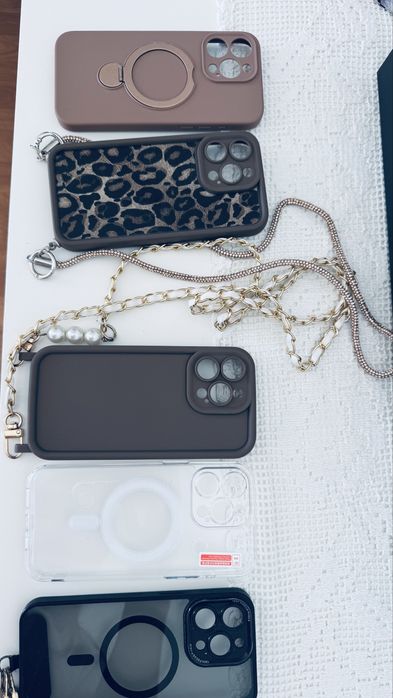 Iphone 15 pro max, 27 capas e 21 peliculas