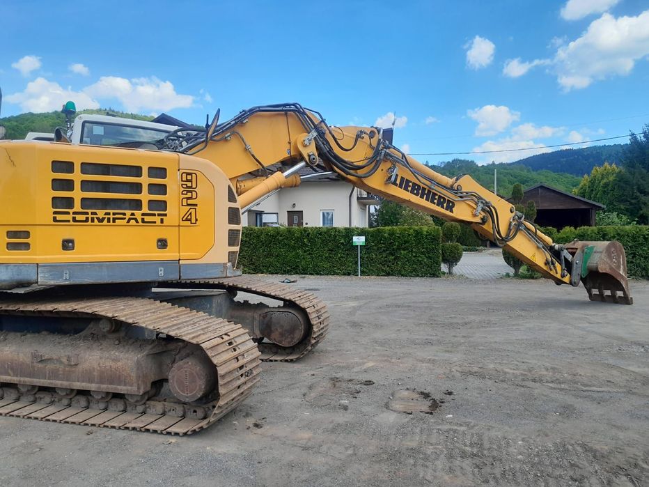 Liebherr R924 Litronic Compact, ramię 3x łamane, Klima, bez DPF  koparka gąsienicowa, 8996 mtg.