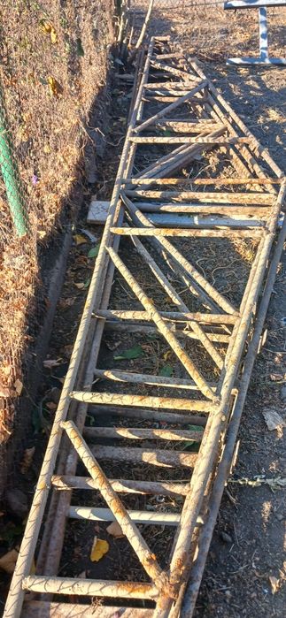 Фермы двухскатные сварные кругляк 30мм.