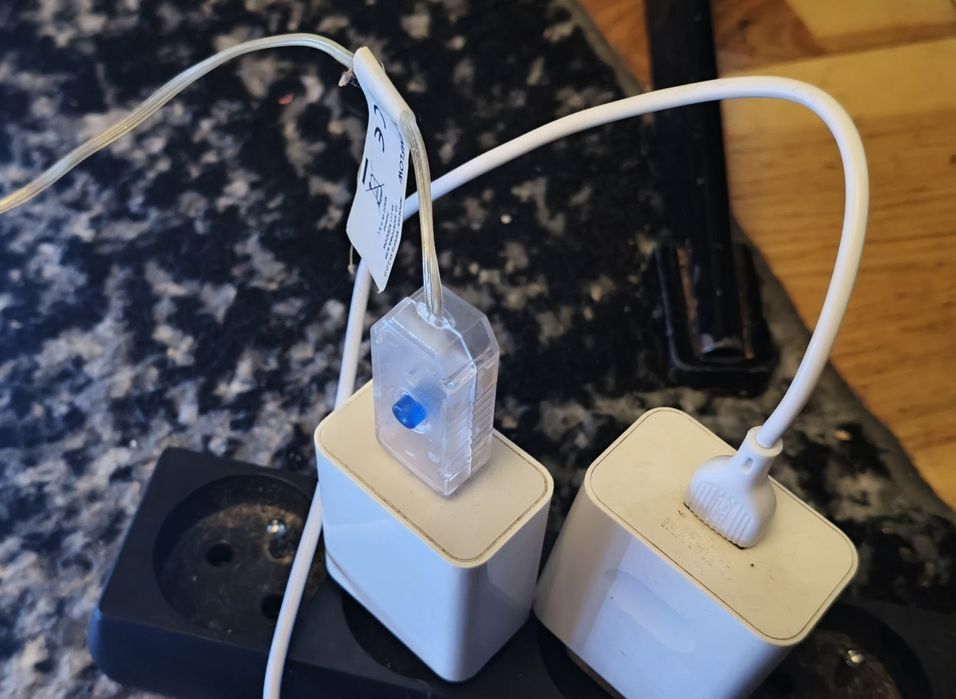 Ozdoby świąteczne lampki pilot LED na okno wiszący łańcuch i gwiazdki