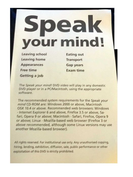 Speak your mind- Macmillan 2010 - English, DVD, Teacher's Book