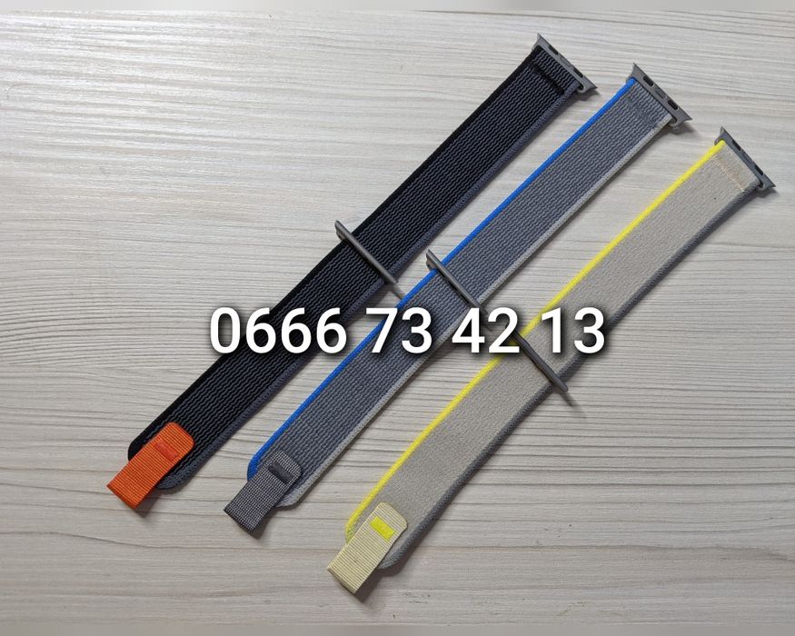 Ремешок нейлоновый спортивный на Apple Watch Ultra ремінець