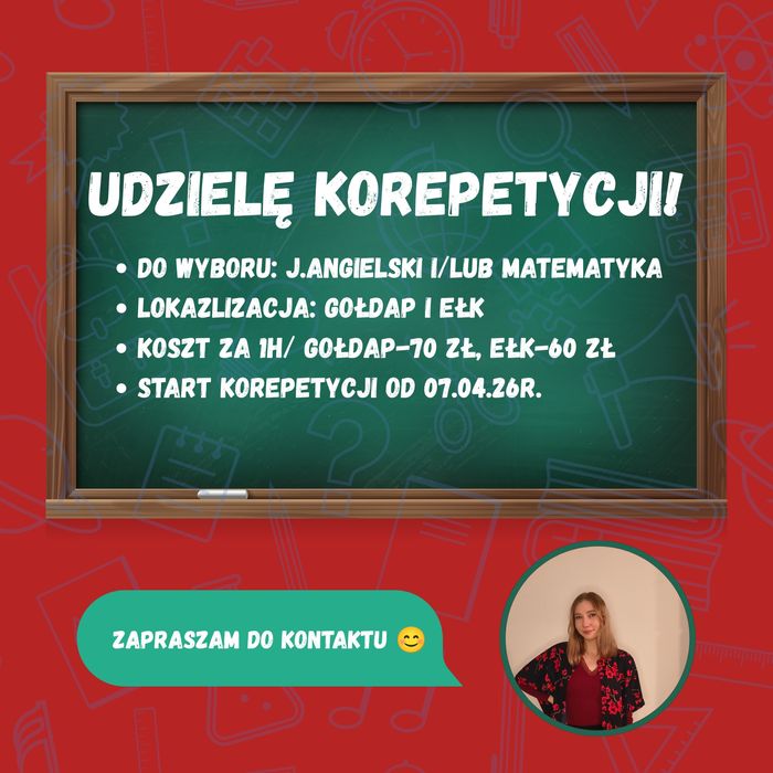 Udzielę korepetycji