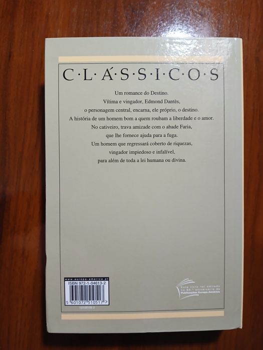 "O Conde De Monte Cristo", de Alexandre Dumas