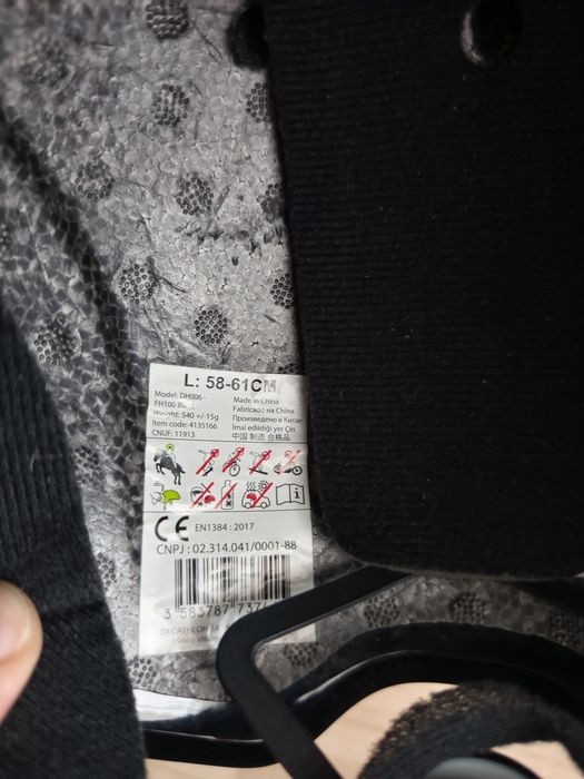 Kask jeździecki Fourganza L