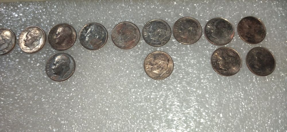 Монеты One dime перевертыш