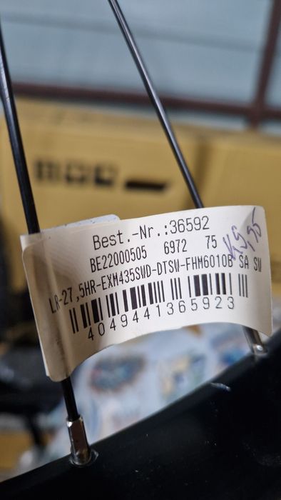 Nowe koło tylne Mavic E-xm 435  27.5  piasta deore 12x142 29