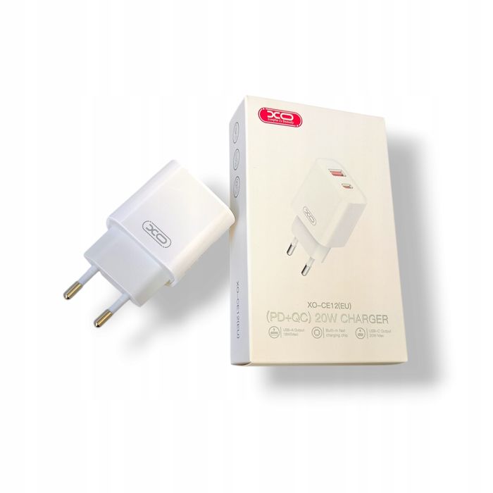 Ładowarka Sieciowa Xo 20 W 1 X Usb 1 X Usb C