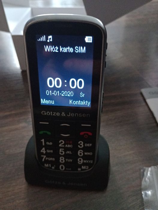 Telefon komórkowy GFE37 GSM Gotze & Jensen