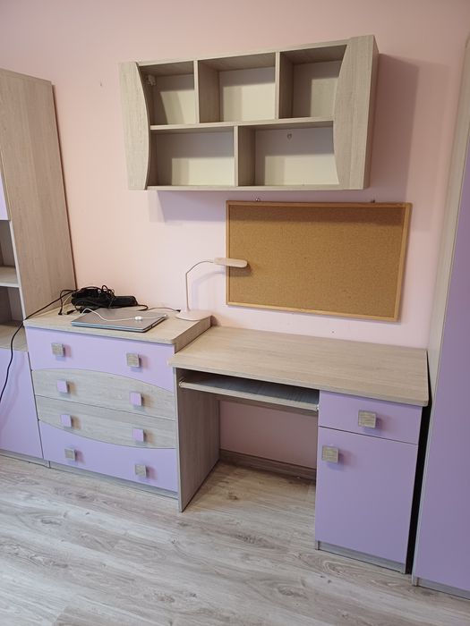 Zestaw mebli dla dziewczynki Meble 7 elementów