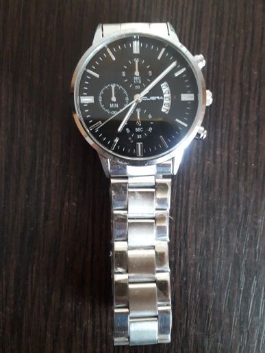 Rewelacyjny Sportowy Zegarek Męski Cuena Stainless Steel