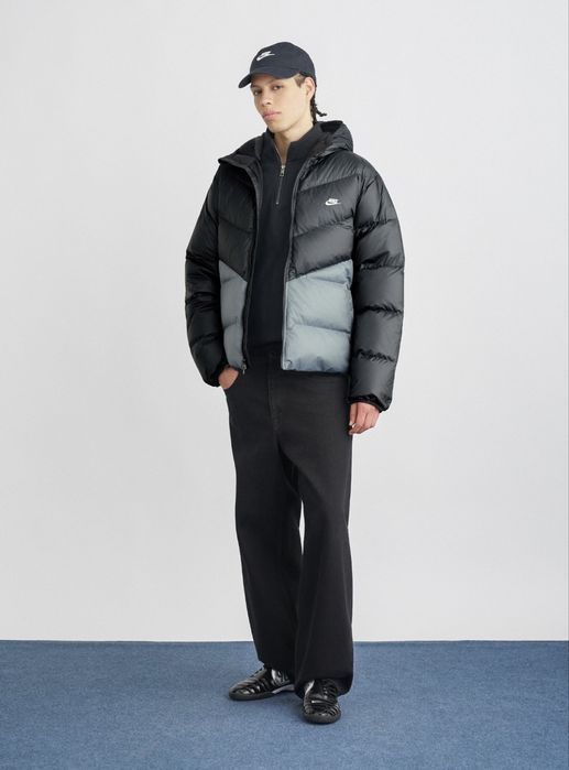 Зимова куртка пуховик Nike Windrunner оригіна м л хл оригінал