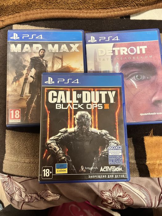 Продам диски на PS4