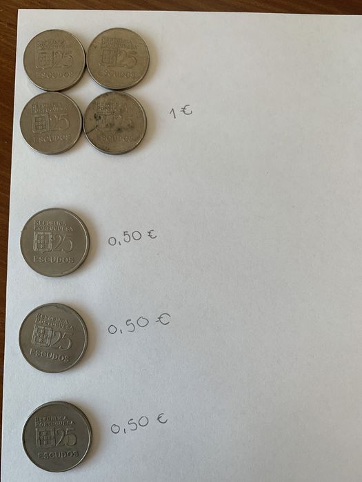 moedas república portuguesa 77 a 85