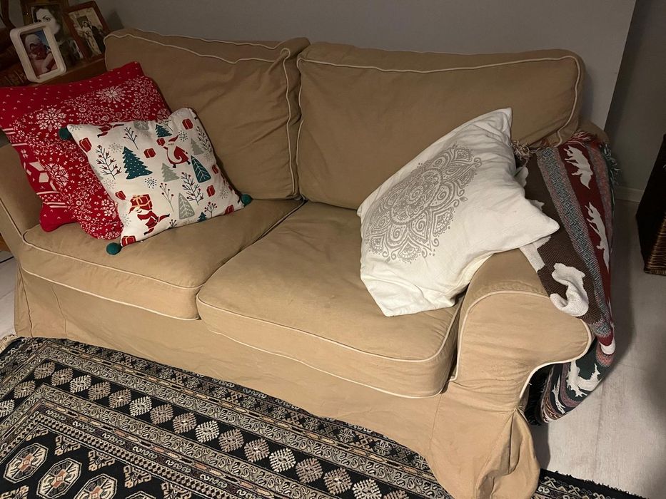 Kanapa Ektorp 2 osobowa nierozkladana