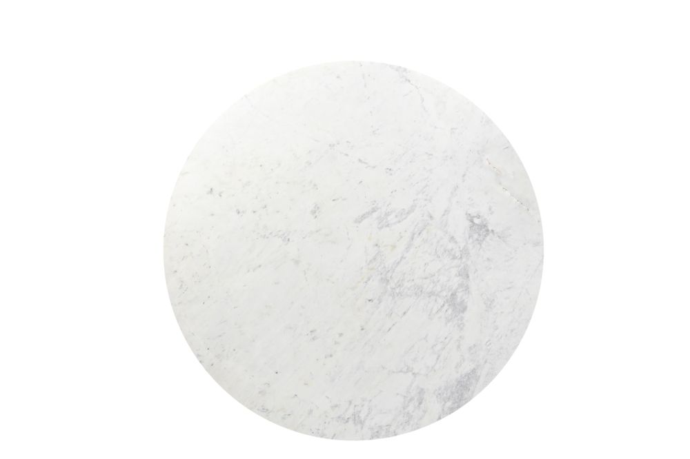 Promocja!!! Stół okrągły z marmuru 120 cm – biały lub czarny blat