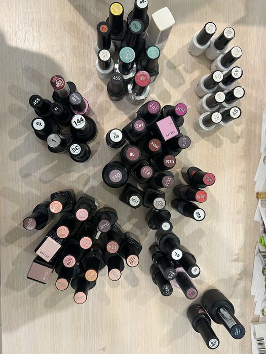 Гель лаки 65 шт б/у