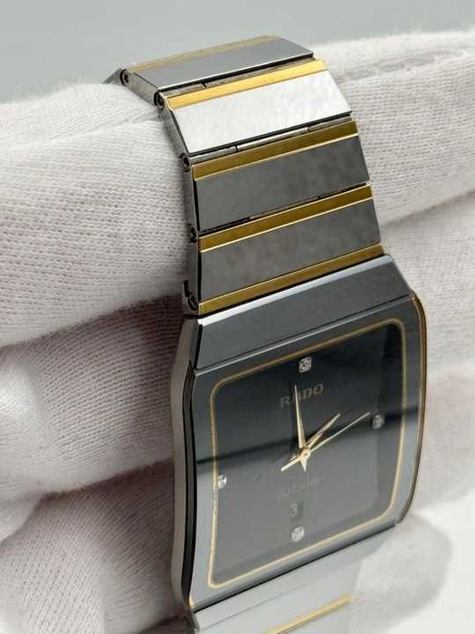 Zegarek Rado Diastar Jubilé Diamond Ceramica Diamenty Złoto 750 18k