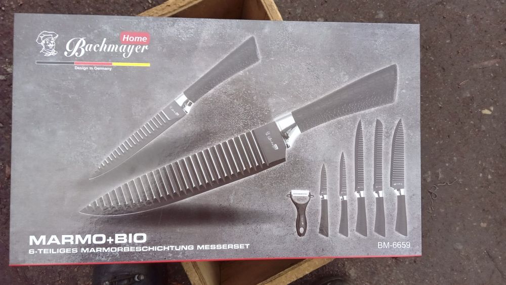 Bachmayer ножі, 5 ножів і 1 овоче чиста