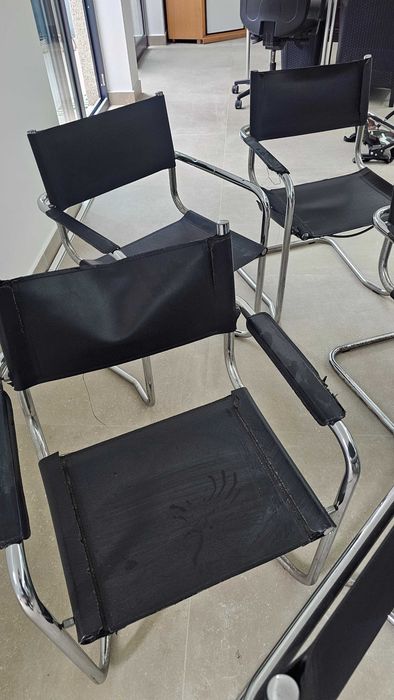 Lote de 9 cadeiras escritório