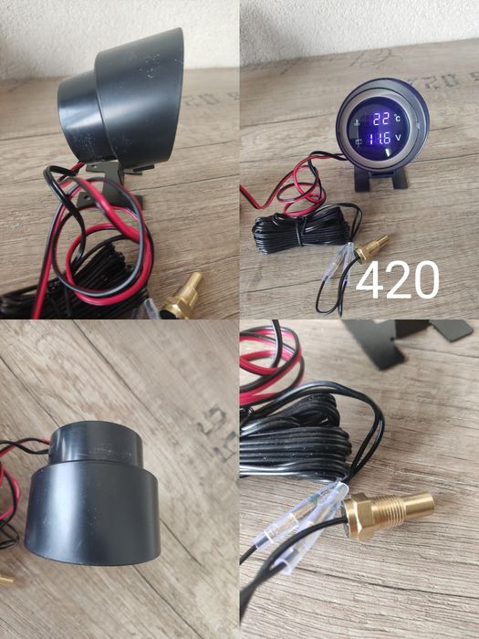 Датчик температуры Вольтметр Датчик давления масла охлаждающей жидкост