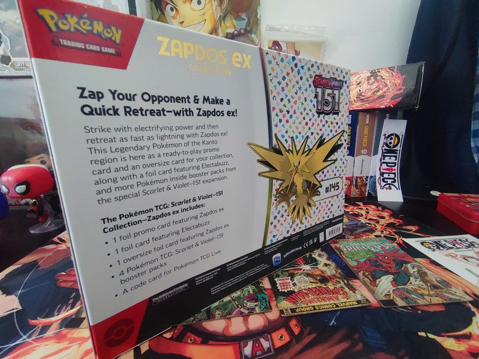 Pokémon - Zapdos Ex Collection 151