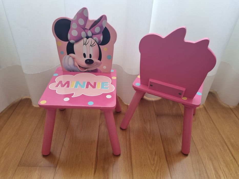 Minnie set de mesa e 2 cadeiras