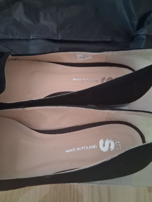 Zamszowe lordsy s-but 40