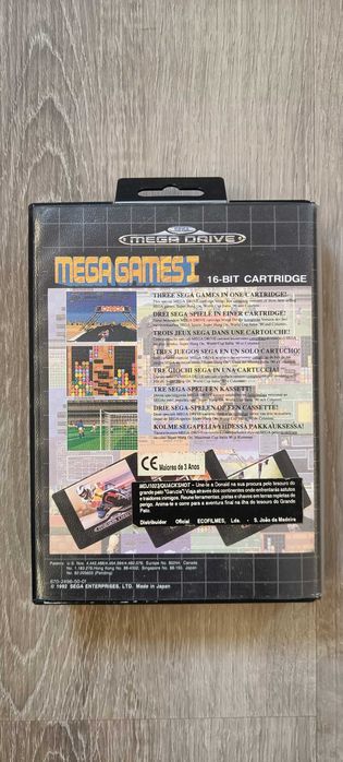 Jogo Mega Games 1 - Sega Mega Drive
