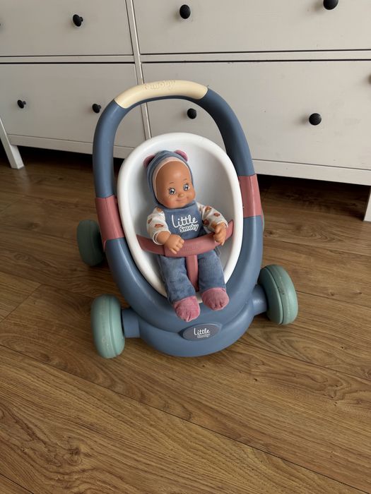 Smoby wózek dla lalek/ pchacz, z lalką