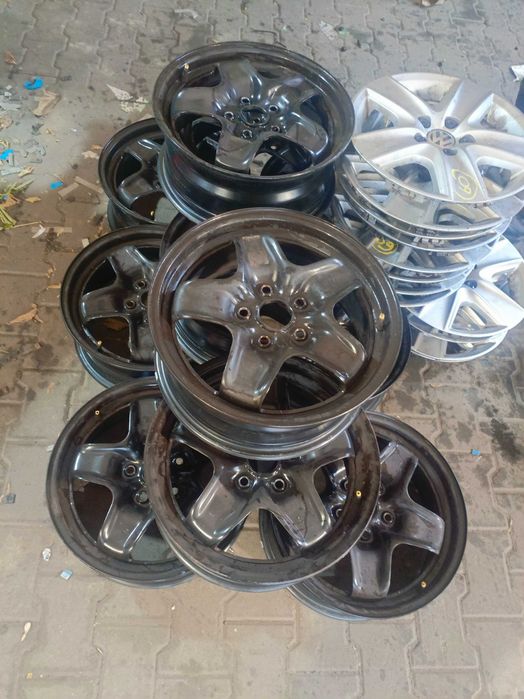 felgi stalowe +kołpaki Vw Skoda Seat 5x112 et50 6,5jx16