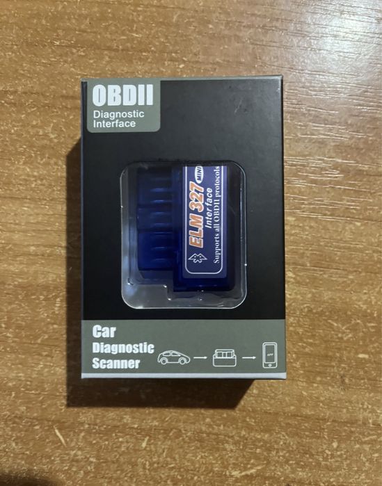 Автосканер OBD 2, OBD II, obd сканер помилок автосканер v 1.5, ELM 327