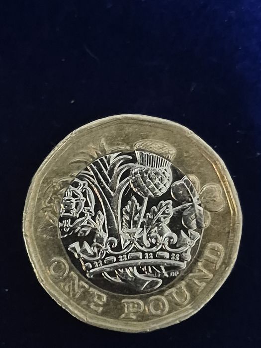 One pound 2017 moneta kolekcjonerska