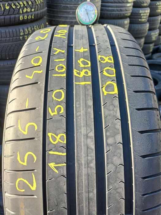D08, 1 sztuka 255/40r20 Pirelli PZero z 2018r 5mm AO