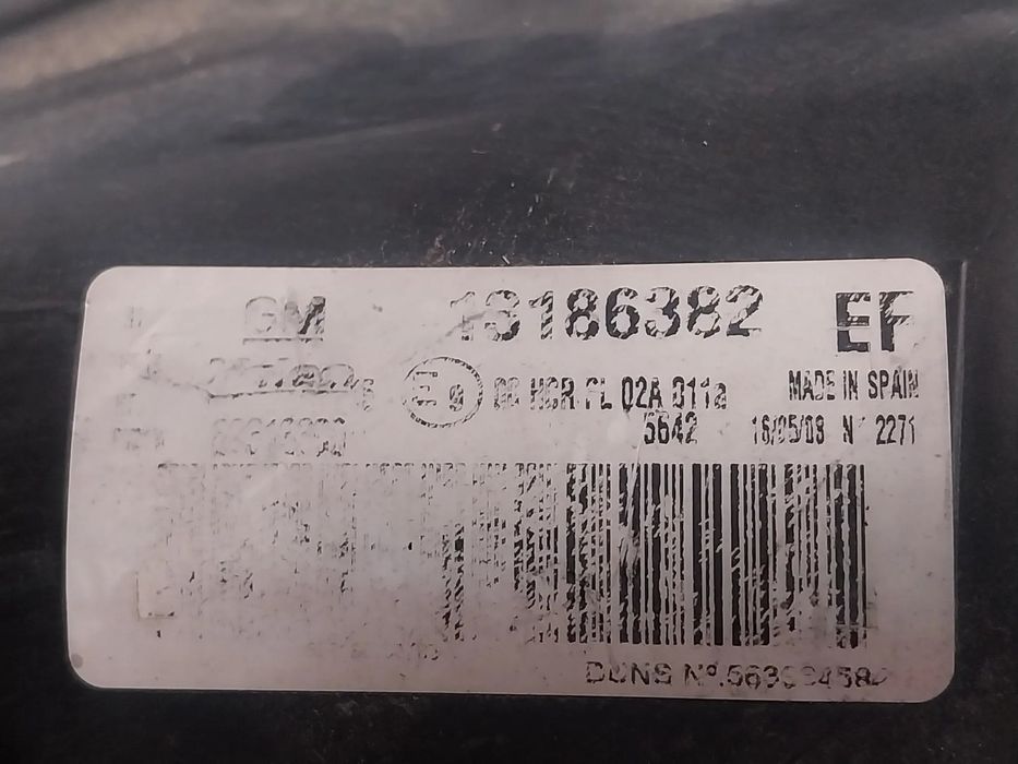 Farol frente direito Opel Corsa D Ref: GM13186382