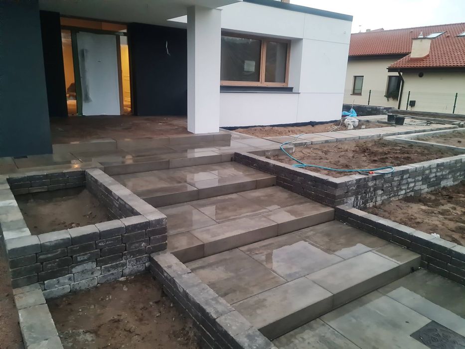 układanie kostki ogrodzenia ogrody koszenie traw trójmiasto i okolice