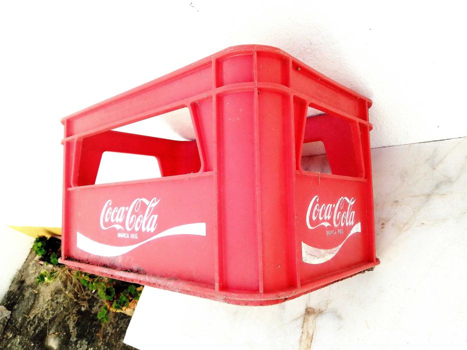 Coca-Cola caixa grade vintage - 24 garrafas