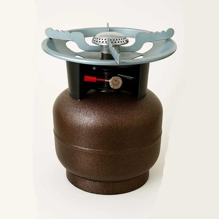 Газовий балон 5.8л кемпінговий з пальником та конфоркою