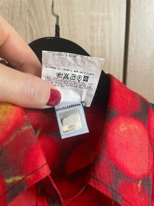 Хлопковая блуза Dolce&Gabbana оригинал