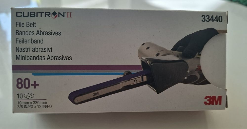 3M Cubitron II – Pasy ścierne 10 × 330 mm P36+ / P80+ – NOWE