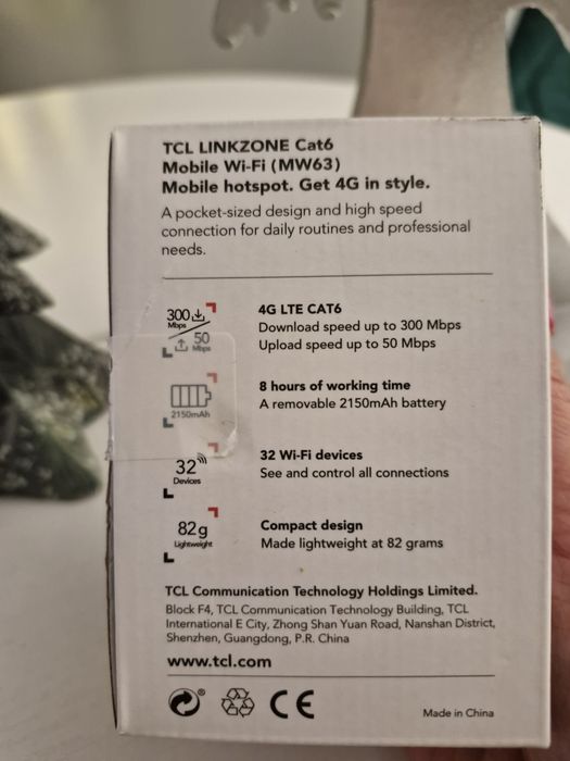 Router wifi TCL Linkzone nowy