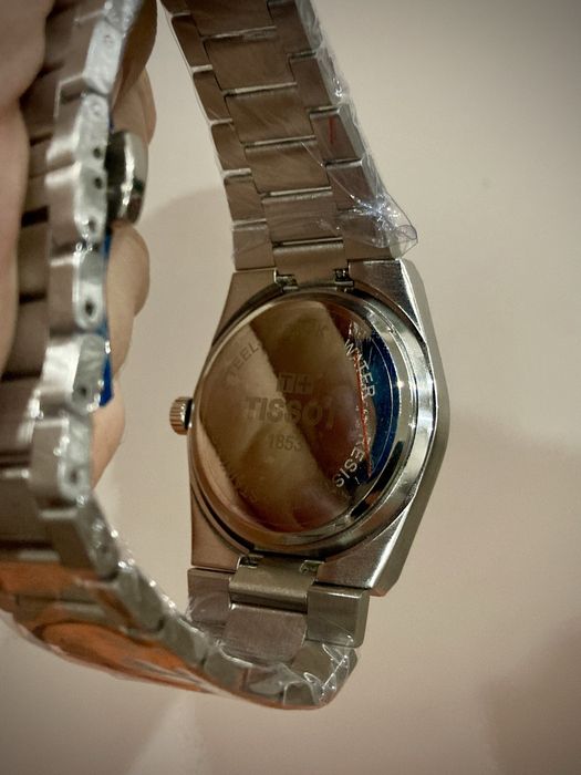 Tissot PRX 40 мм чорний, білий. Годинник чоловічий класичний, ретро