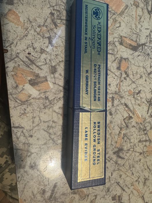 Небезпечна бритва для гоління DOVO Solingen Німеччина