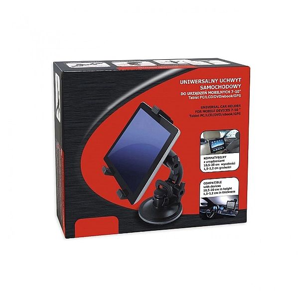 Uchwyt samochodowy na zagłówek i szybę do tabletu od 7 - 12