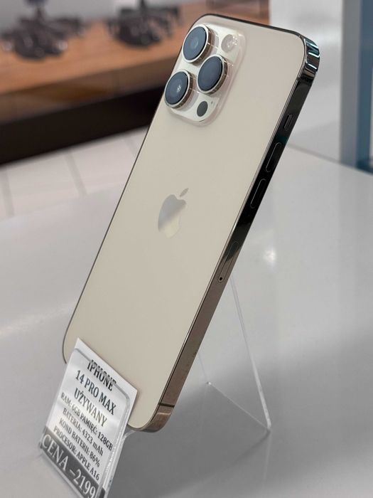 iPhone 14 PRO MAX 128GB Bat 86% Topcase Vivo *Raty 0%