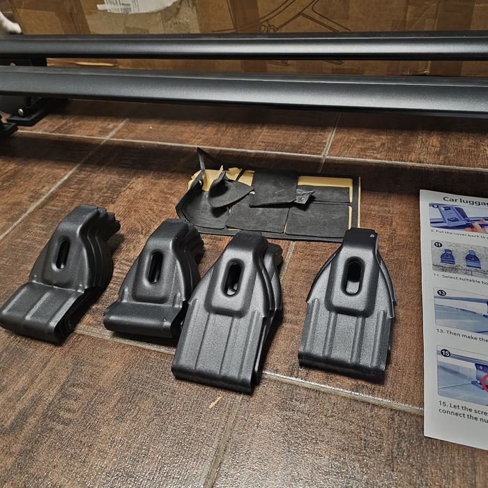 Relingi dachowe uniwersalne box rower narty