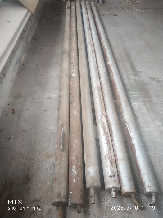 Бочка алюмінієва, труби металеві, та чугунні