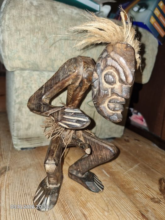 Figurki drewniane